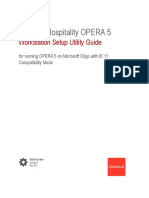 Oracle Hospitality OPERA 5 Workstation Setup Utility Guide PDF