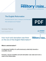 HistoryReview24 1 English Reformation