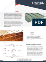 Lamina Tipo Tablero Panel y Acanalados