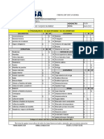 MINIexcavadora Check List PDF
