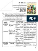 Sec #1 Números y Operaciones