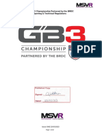 2023 GB3 Championship Regulations ISSUE ONE