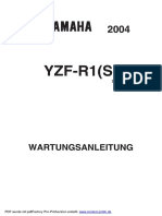Yamaha 5VY1-WHB - R1-2004-2005 German PDF