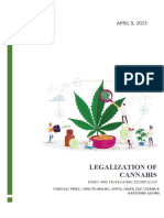 Legalization of Cannabis Report Analyzes Ethics and Impacts