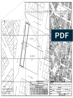 Planimetría de terreno urbano de 1274m2 en Pueblo Nuevo, Chincha, Ica