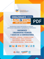 Lineamientos Tecnicos Corazonarte - 2023 PDF