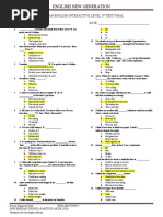 LOGMAN ENGLISH INTERACTIVE LEVEL FOUR TEST FINAL - copia