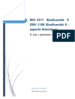 BIO1011 Semaine 4 Poissons PDF