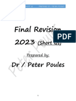 Final Revision Short Qs PDF
