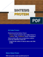 Kuliah BioDas 3 (Sintesis Protein)