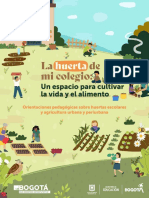 La huerta escolar: Un espacio para cultivar vida