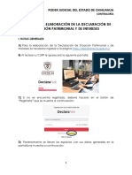 Guía para La Elaboración de La Declaración de Situación Patrimonial y de Intereses 2023 PDF