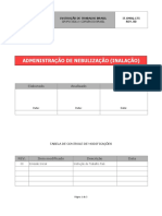 Administração de nebulização (inalação