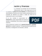 Administración y Finanzas PDF
