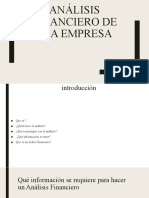 Copia de Análisis Financiero de Una Empresa