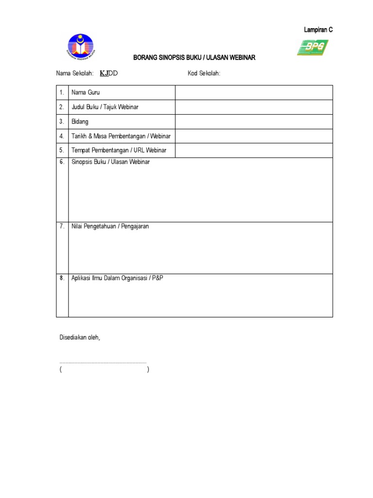 Sinopsis Buku dan Ulasan Webinar KJDD | PDF