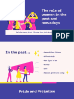 The Role of Women in The Past and Nowadays PDF