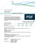 Air Blown Fibre Bundles for Microduct Installation