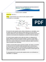 Comportamiento de Rectificador de Onda Completa