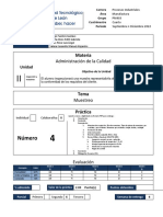 Administración de La Calidad