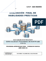 Evaluacion - Piad Database Foundation