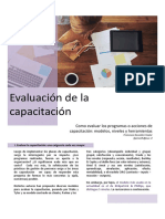 González (S.F.) - Evaluación de La Capacitación