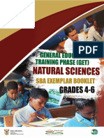 Assessing Natural Sciences SBA Tasks