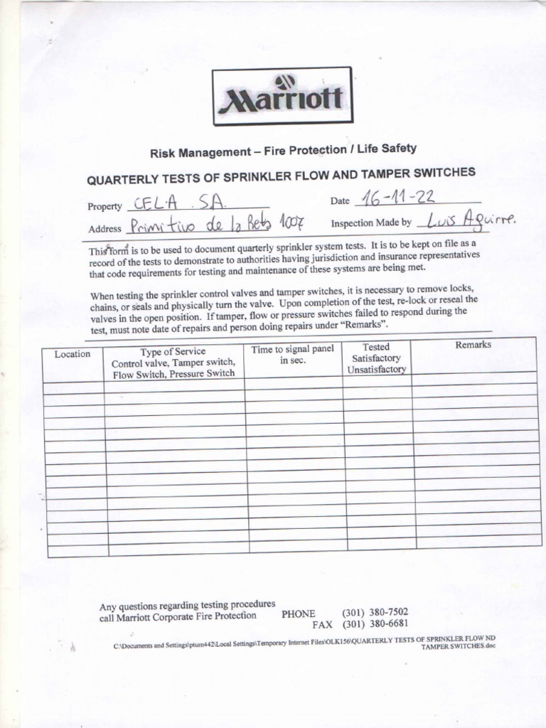 1122_Quarterly Sprinkler Tamper Flow PDF