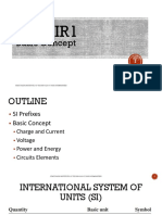CIRCUIT1 Lec01 Basic Concept