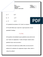 Questões de matemática sobre operações básicas