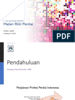 Penyelarasan Materi RUU Penilai - P