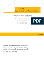 CCC8011 Argument Forms Syllogisms 20-21 No Pausing