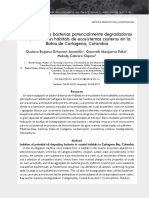 Aislamiento de Bacterias Potencialmente PDF