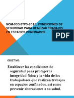 Trabajos en espacios confinados NOM-033-STPS-2015