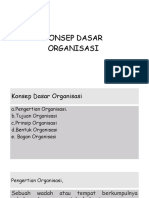 KOnsep Organisasi Pertemuan 2