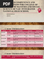 Research Plan Presentation