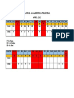 JADWAL DOKTER APRIL