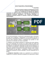 Inteligencia Corporativa y Geoestratégica