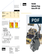 Variable Hydraulic Pump Series VP1-120