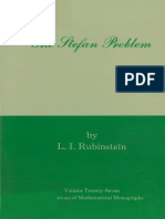 (Translations of Mathematical Monographs - Vol. 27) L. I. Rubinstein - The Stefan Problem-American Mathematical Society (1971) PDF