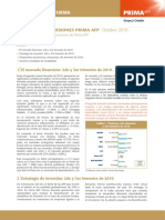 AFP PRIMA - Informe Inversiones Oct2010