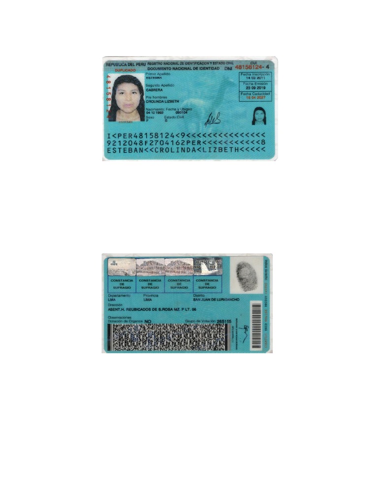 Dni Scaneo PDF | PDF
