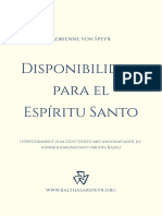 Speyr A.B016 Spa Disponibilidad para El Espíritu Santo