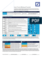 Customer Declaration Form MF