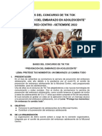 Bases Concurso Tik Tok Adolescente 2022 PDF