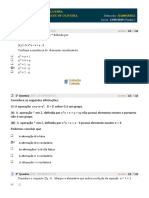 Fundamentos de Álgebra Prova