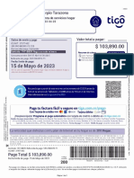 Factura electrónica de servicios hogar