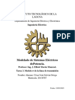 Tarea 3. Modelo PI de La Línea de Transmisión PDF