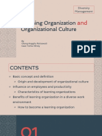 Learning Organization and Organizational Culture