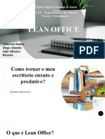 Implementando Lean Office na Universidade